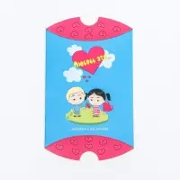 Коробка складная "Любовь это&hellip;", голубая, 19&times;14&times;4 см