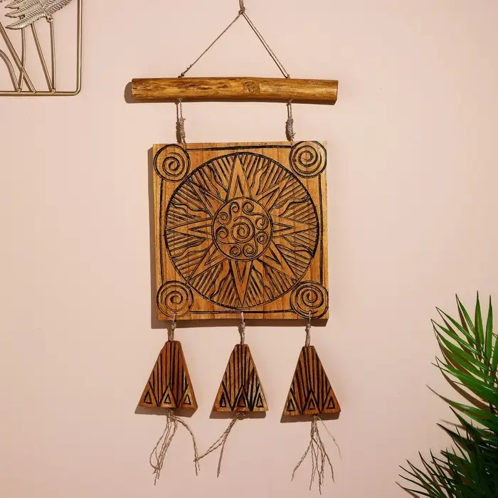 Подвесной декор "Солнце" джампинис 30х3х60 см