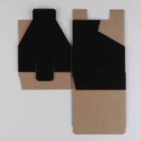 Коробка подарочная сборная, упаковка, &laquo;23 февраля, танк&raquo;, 15 х 15 х 7 см