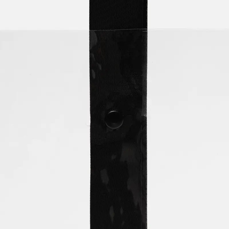 Шопер Clear Fest, ver.2, прозрачный с черными ручками