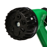 Набор: пистолет для полива, 7 режимов, коннектор 1/2" (12 мм), адаптер 1/2"&minus;3/4" (12 мм&minus;19 мм), Greengo