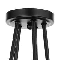 Люстра "Узел" E27 5х40Вт черный 54х54х40 см Люстра "Узел" E27 5х40Вт черный 54х54х40 см