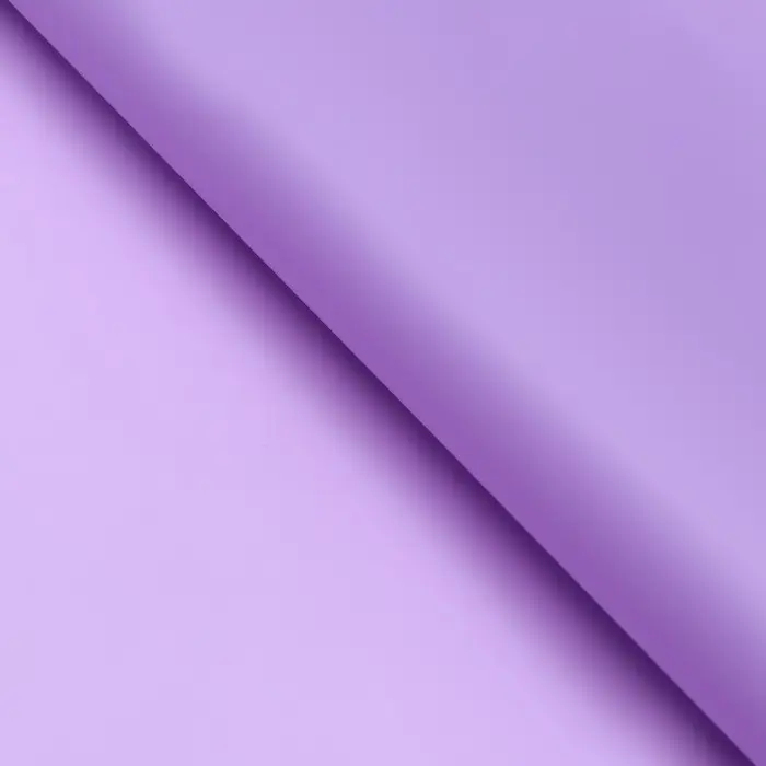 Пленка для цветов, матовая, сиреневая, 55 мкм, 57x57см &plusmn;5% см