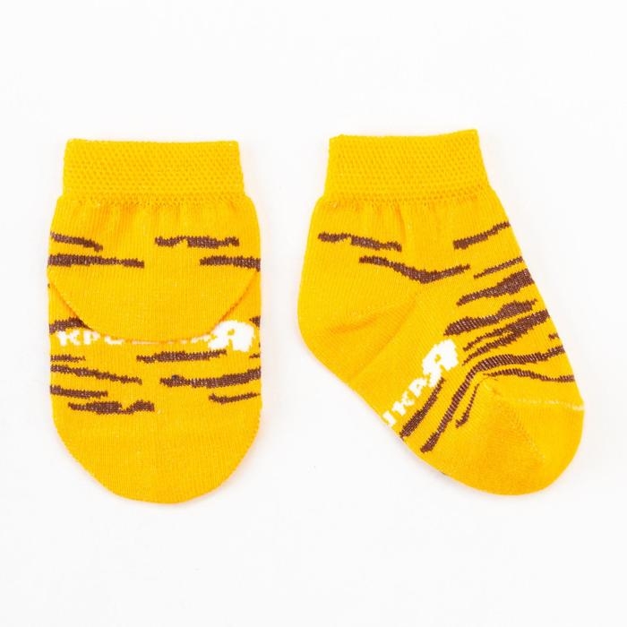 Набор носков Крошка Я &laquo;Тигрёнок&raquo;, 2 пары, 10-12