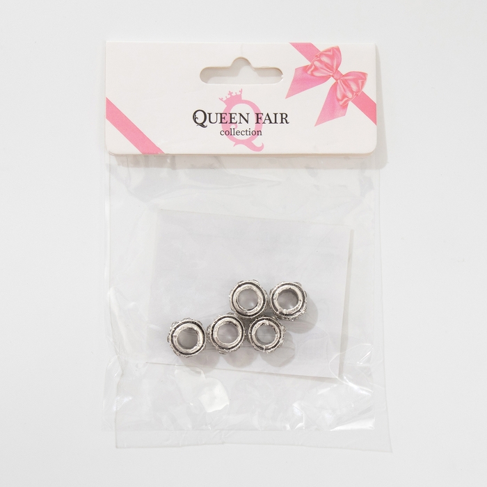 Разделитель «Дорожка», цвет белый в чернёном серебре Разделитель «Дорожка», цвет белый в чернёном серебре