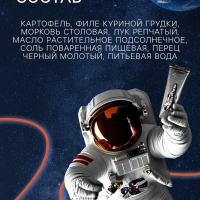 Космическое питание "Картофельное пюре с курицей", 165 г, в тюбике