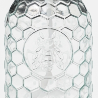 Дозатор для мыла SAVANNA &laquo;Оса&raquo;, 500 мл, стеклянный, прозрачный