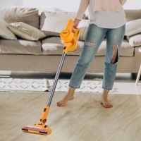 Пылесос Kitfort КТ-5251, вертикальный, 120 Вт, 0.8 л, оранжевый Пылесос Kitfort КТ-5251, вертикальный, 120 Вт, 0.8 л, оранжевый