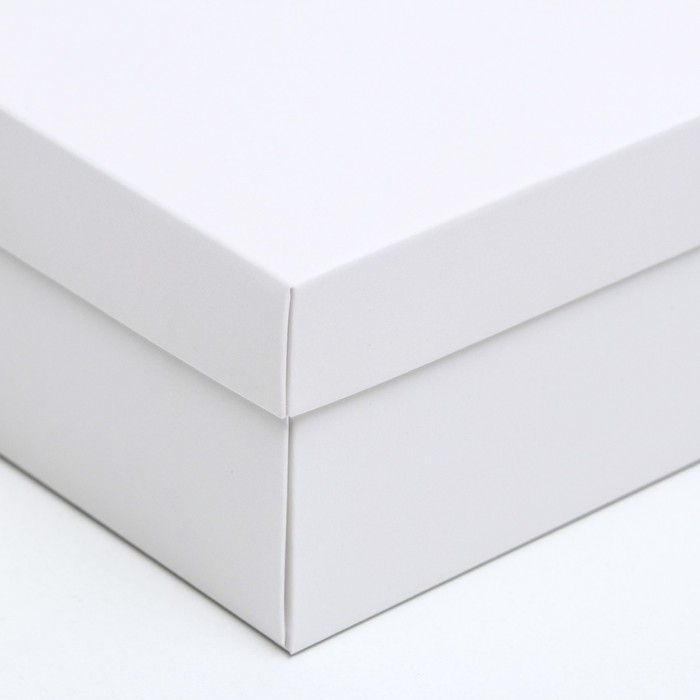 Коробка подарочная складная, упаковка, &laquo;Белая&raquo;, 21 х 15 х 7 см