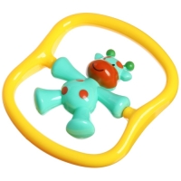 Погремушка &laquo;Жирафик&raquo; цвет бирюзовый, Крошка Я