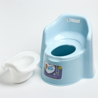 Горшок детский Little King, съёмная чаша, цвет пастельно-голубой Горшок детский Little King, съёмная чаша, цвет пастельно-голубой