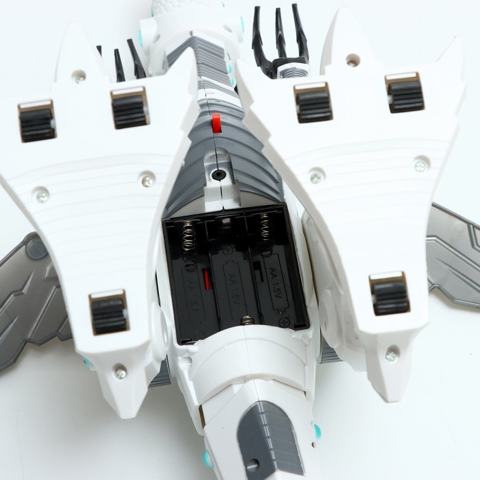 Робот дракон, на пульте управления, интерактивный: музыкальный, пар, звук, свет, на батарейках Робот дракон, на пульте управления, интерактивный: музыкальный, пар, звук, свет, на батарейках