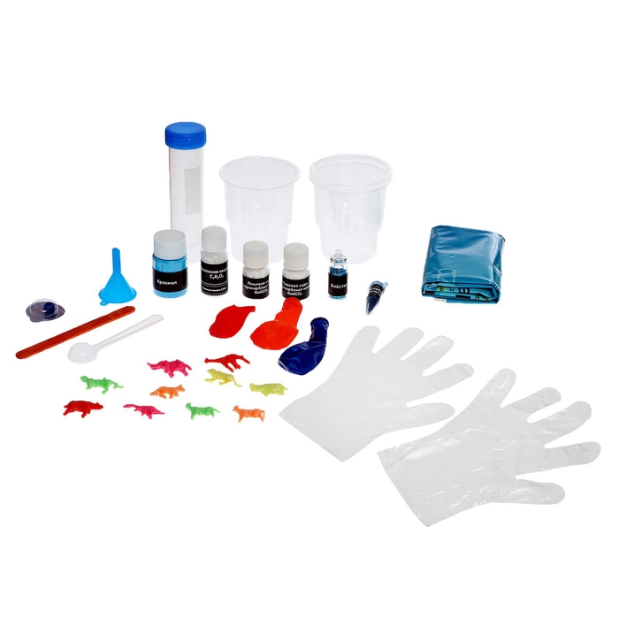 Набор для опытов &laquo;Новогодние опыты&raquo;, в пакете