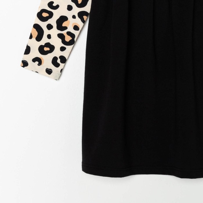 Платье детское с длинным рукавом KAFTAN Платье детское с длинным рукавом KAFTAN "Trendy", размер 28 (86-92)