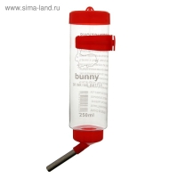 Поилка для грызунов 250 мл, 16,5 Х 5 см, микс цветов Поилка для грызунов 250 мл, 16,5 Х 5 см, микс цветов