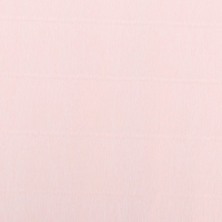 Бумага для упаковки и поделок, гофрированная, розовая, персиковая, однотонная, двусторонняя, рулон 1 шт., 0,5 х 2,5 м