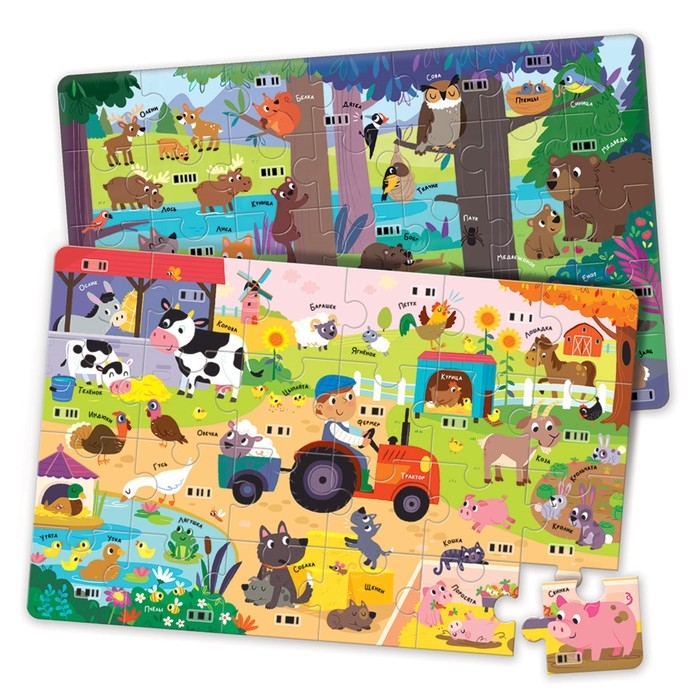 Говорящий обучающий робот &laquo;На ферме. В лесу&raquo;, белый робот, более 500 игр, вопросов и ответов