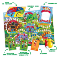 Настольная игра &laquo;К школе готов! 400 вопросов и заданий&raquo;