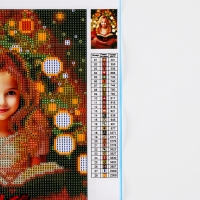 Алмазная мозаика на новый год с частичным заполнением со светящимися стразами на холсте «Волшебная ночь», 20 х 30 см, новогодний набор для творчества Алмазная мозаика на новый год с частичным заполнением со светящимися стразами на холсте «Волшебная ночь», 20 х 30 см, новогодний набор для творчества