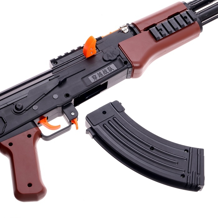 Автомат игрушечный &laquo;АК-47&raquo;, стреляет присосками