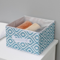 Короб для хранения Доляна &laquo;Лагуна&raquo;, 29&times;29&times;18 см, цвет бирюзовый