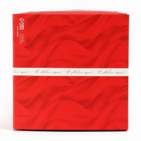 Коробка кондитерская с окном, сундук, &laquo;С Новым годом!&raquo;, 20 х 20 х 20 см,