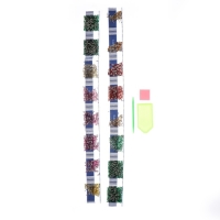 Алмазная мозаика с частичным заполнением и форменными стразами на холсте &laquo;Загадочный гепард&raquo;, 30 х 40 см