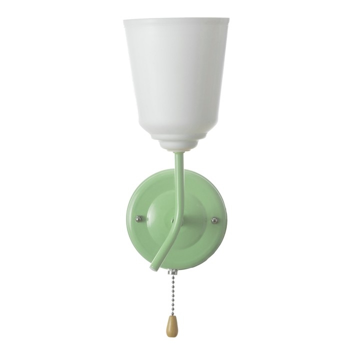 Бра Бра "Онлайн" (цил.) 1х15Вт Е27 МОДЕЛЬ:BR 02079 мятный 10,5х15х27см