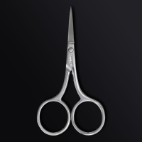 Ножницы маникюрные &laquo;Premium&raquo;, прямые, широкие, 9 см, на блистере, цвет серебристый