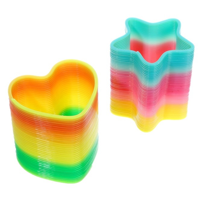 Пружинка - радуга Funny toys &laquo;Улёт!&raquo;, d=5 см, МИКС