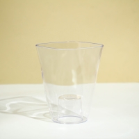 Горшок для орхидей, 1,5 л, 13 &times; 17 см, пластик, прозрачный