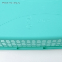 Корзина для хранения, 24&times;14&times;7 см, цвет МИКС