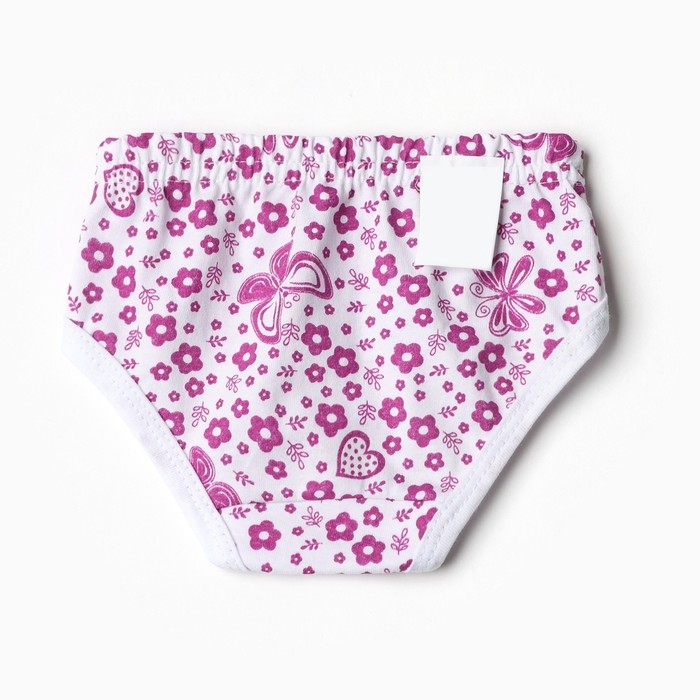 Трусы для девочки, цвет микс, рост 92 см (28)