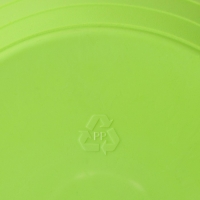 Горшок для цветов с поддоном &laquo;Япония&raquo;, 1,2 л, цвет серо-фисташковый