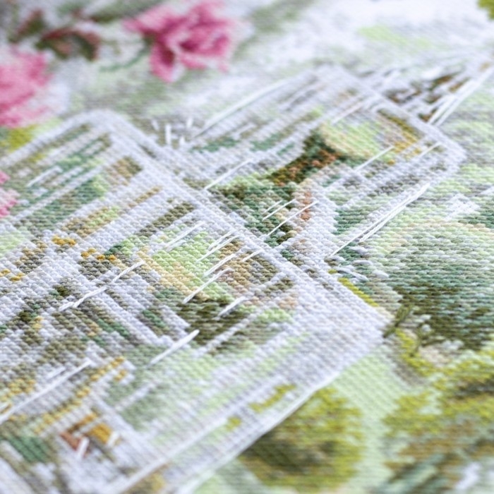 Набор для вышивания крестом &laquo;Фонтан желаний&raquo; 20 &times; 26 см