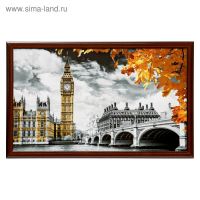 Картина "Осень" 67х107 см рамка МИКС