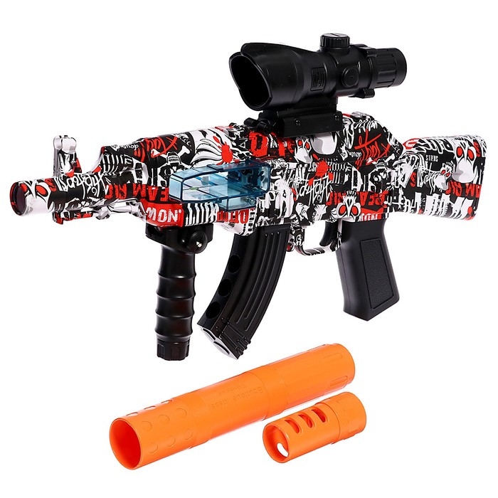 Автомат &laquo;АК47&raquo;, стреляет мягкими пулями