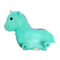 Мялка антистресс тянучка &laquo;Единорог&raquo;, с песком, цвета МИКС, в шоубоксе