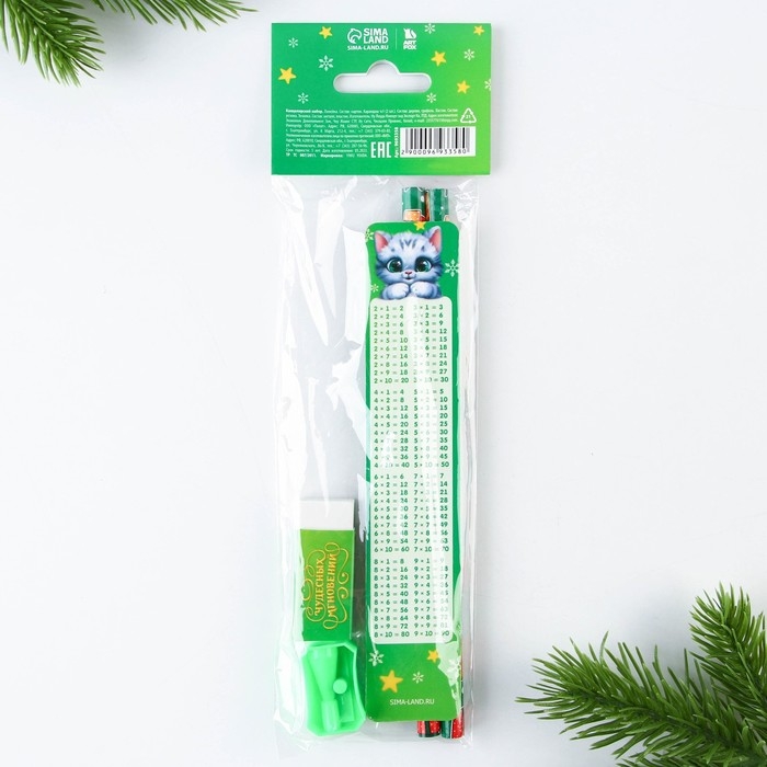 Подарочный набор новогодний &laquo;Волшебный набор&raquo;, 5 предметов