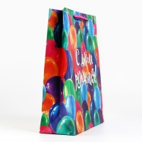 Пакет ламинированный &laquo;Шарики&raquo;, M 26 х 30 х 9 см