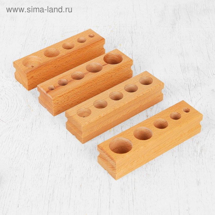 Развивающий набор цилиндров &laquo;Больше-меньше&raquo;