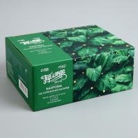 Гирлянда &laquo;Бахрома&raquo; 3 х 0.6 м, IP44, прозрачная нить, 114 LED, свечение мульти, 8 режимов, солнечная батарея