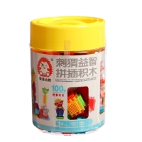 Конструктор игольчатый BRISTLES &laquo;Весёлая ферма&raquo;, 100 деталей