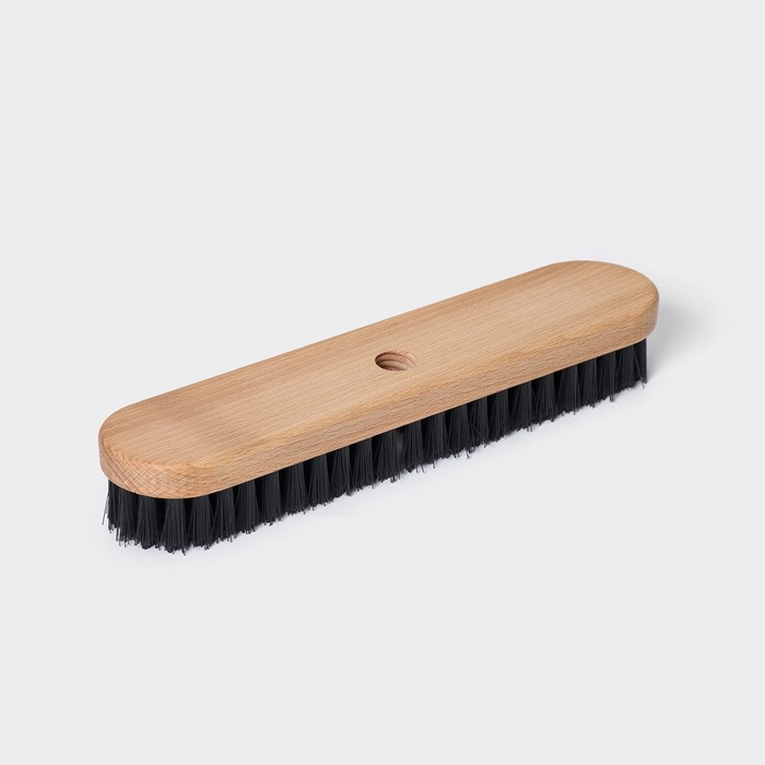 Щётка-шробер, 280&times;50&times;16 мм, 108 пучков, бук, синтетический ворс 24 мм