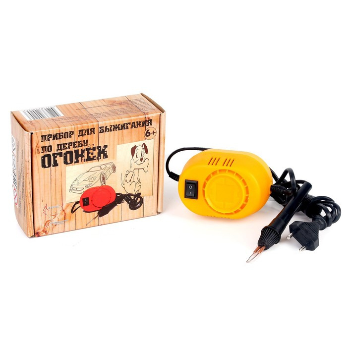 Электровыжигательный прибор по дереву &laquo;Огонек&raquo; 220В, 20 Вт.