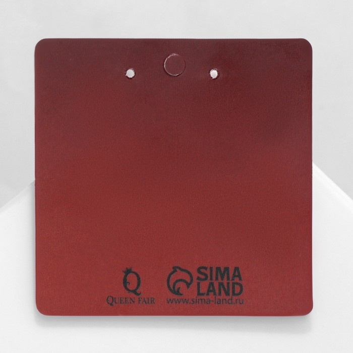 Серьги акрил &laquo;ЧСВ&raquo;, цвет чёрный