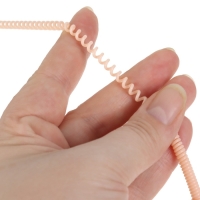 Соска - пустышка ортодонтическая, силикон, +6 мес., с держателем, цвет розовый Соска - пустышка ортодонтическая, силикон, +6 мес., с держателем, цвет розовый