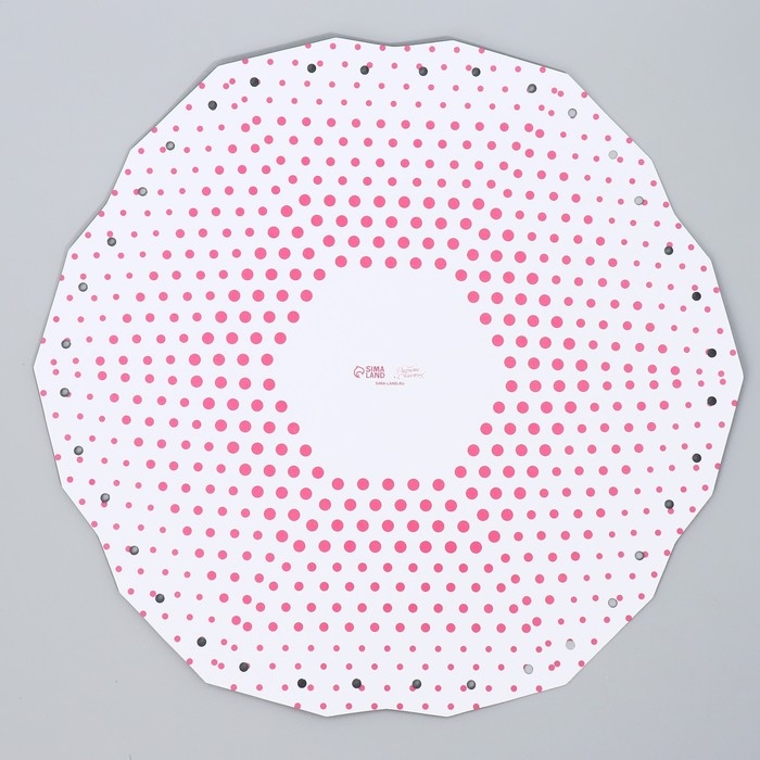 Аквабокс для цветов &laquo;Горох&raquo;, 14.5 х 14.5 х 14.5 см