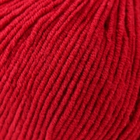 Пряжа "Jeans" 55% хлопок, 45% акрил 160м/50гр (51 вишня)