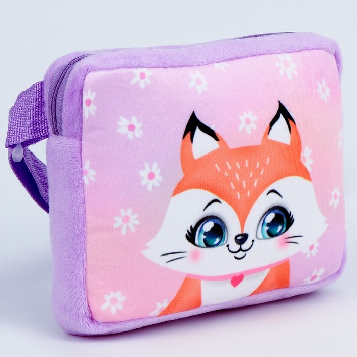 Сумка детская Сумка детская "Лисичка", плюшевая